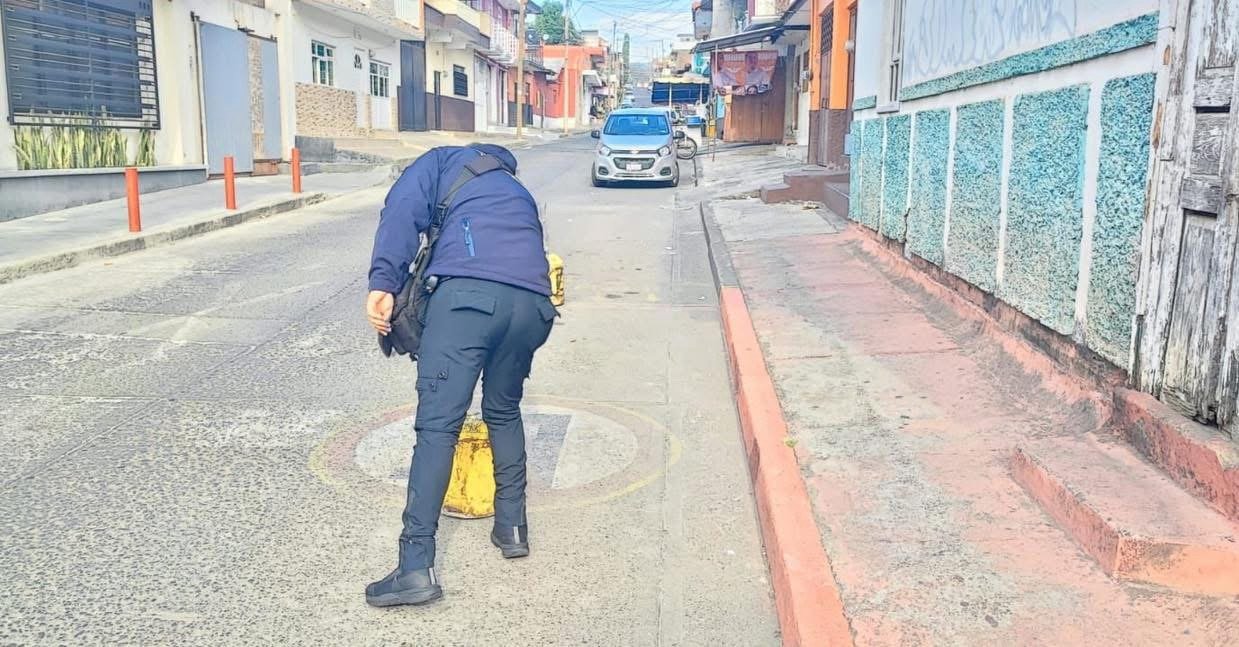 Implementan operativo para el retiro de obstáculos en la vía pública