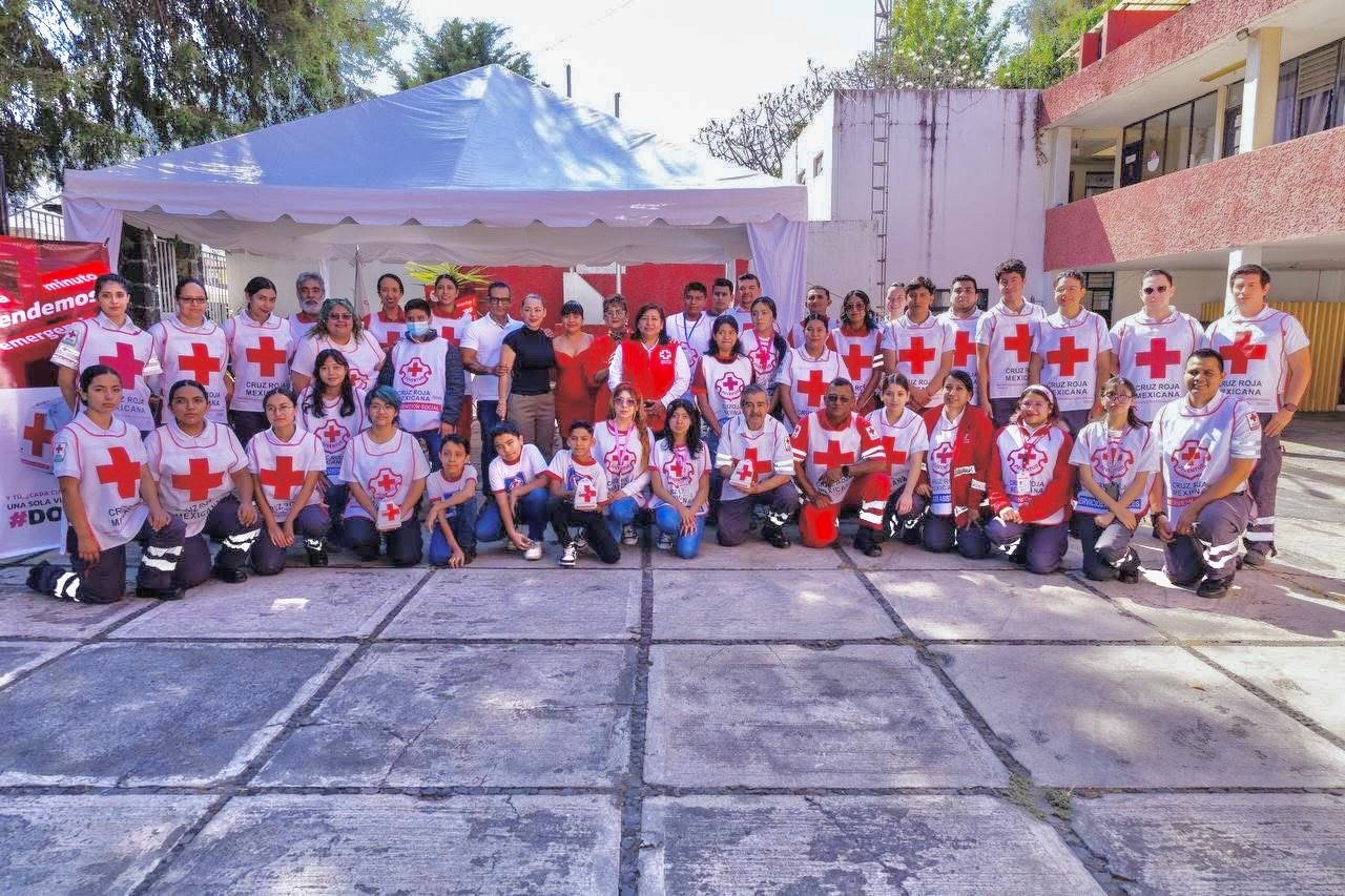 Inicia en Uruapan la Colecta Nacional de la Cruz Roja 2025