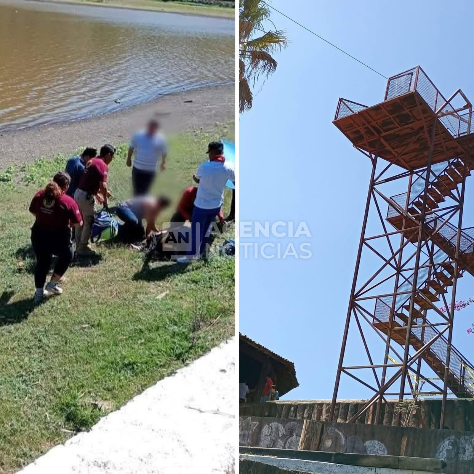 Adolescente queda herido de gravedad al caer de tirolesa