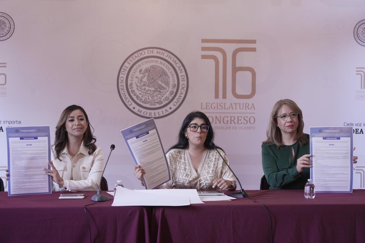 Presentan Vanessa Caratachea y Grecia Aguilar Convocatoria para el Parlamento Infantil Incluyente 2025