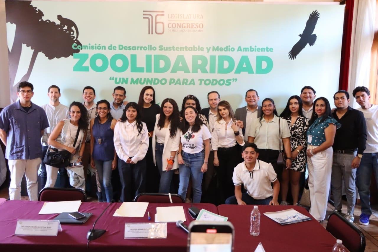Realiza Comisión de Desarrollo Sustentable y Medio Ambiente Foro “Zoolidaridad, un mundo para todos”