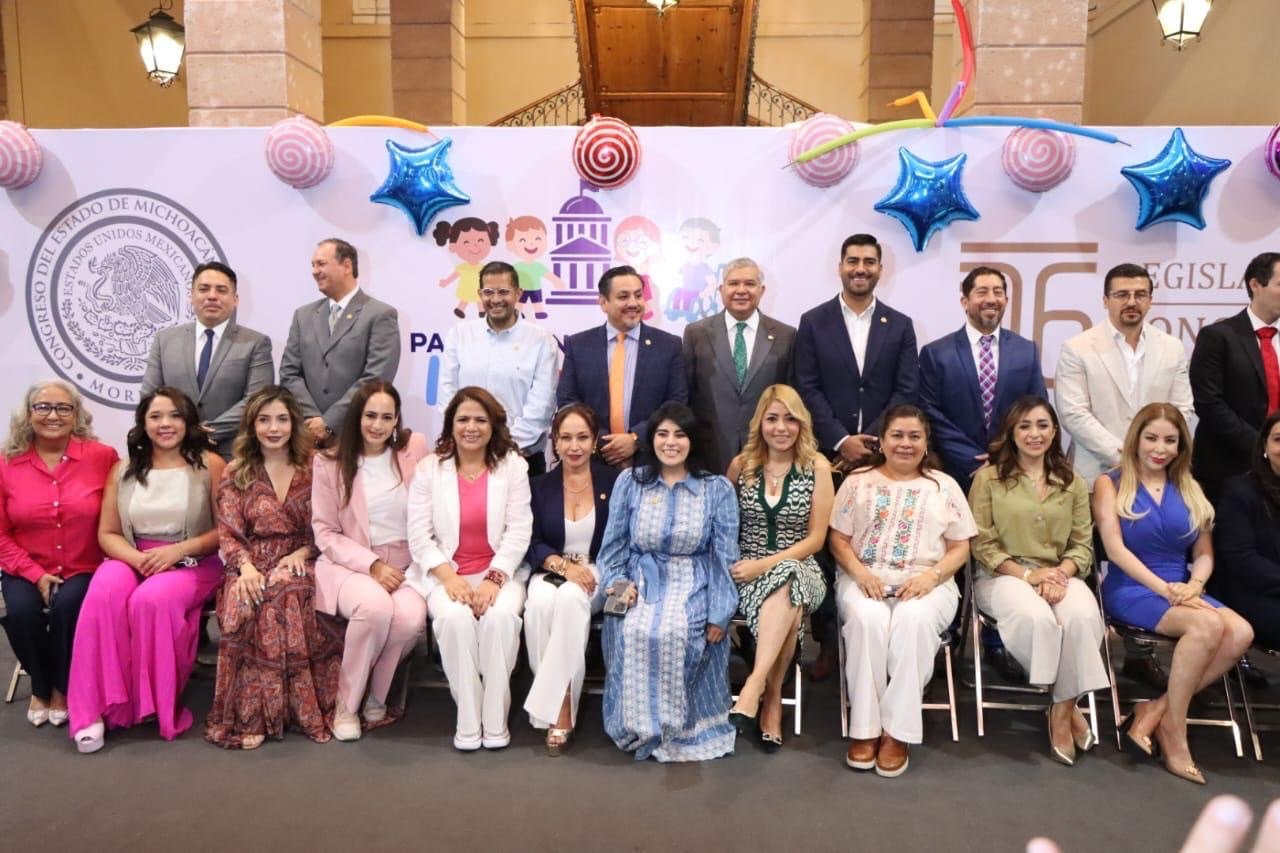 Con Parlamento Infantil Incluyente 2025, Congreso escucha y atiende necesidades de niños michoacanos