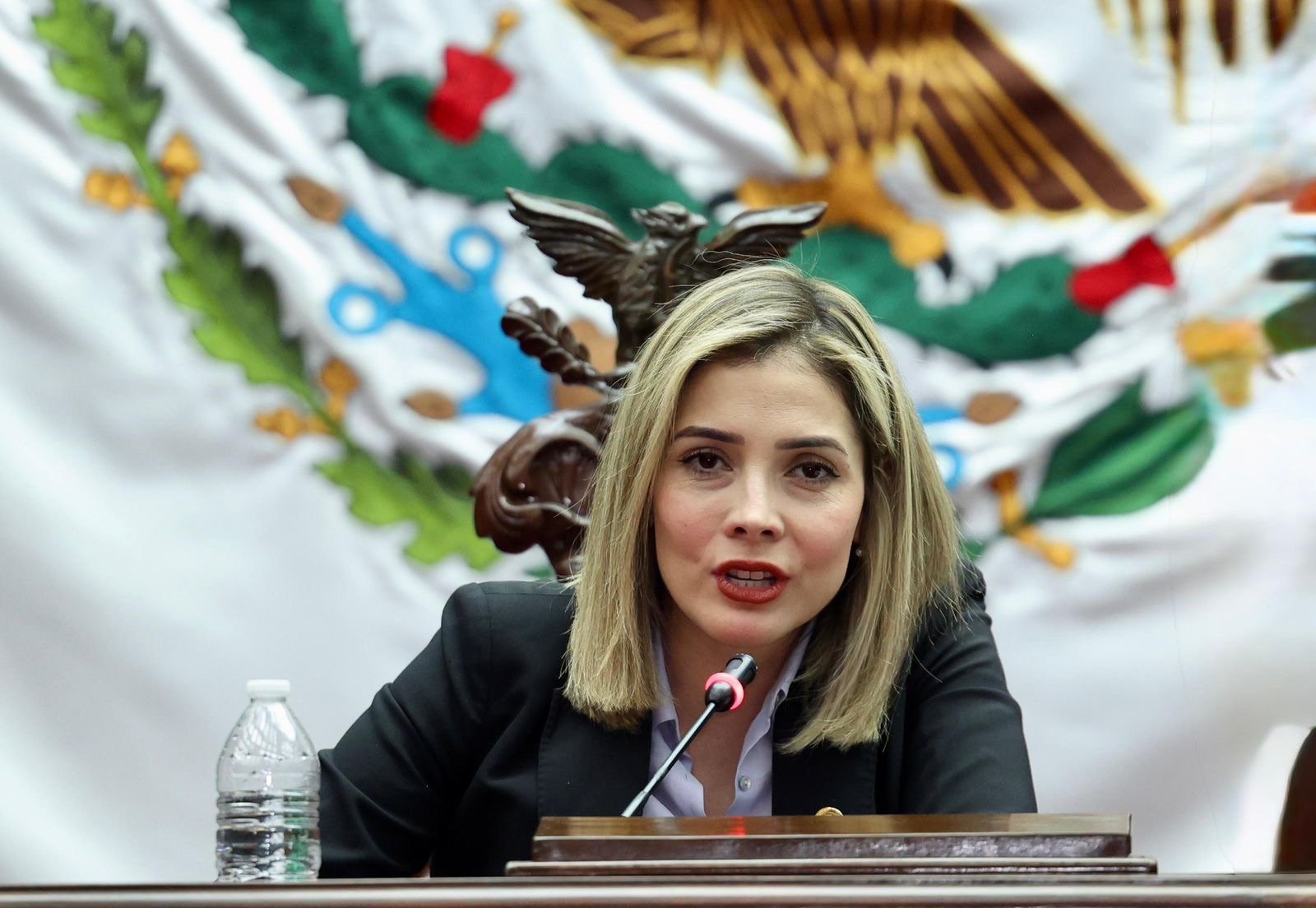 Diputada Brissa Arroyo formaliza su integración a la Jucopo