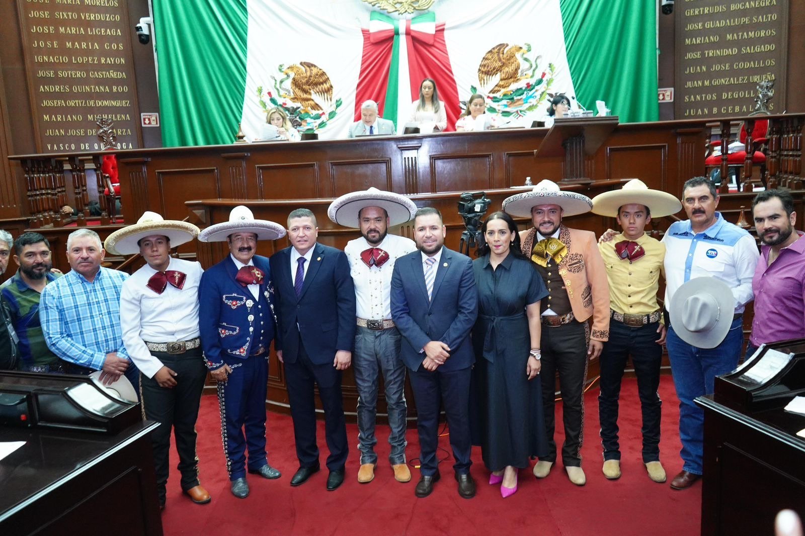 Impulsa Reyes Galindo iniciativa para considerar Patrimonio Cultural de Michoacán a la charrería y a las cabalgatas