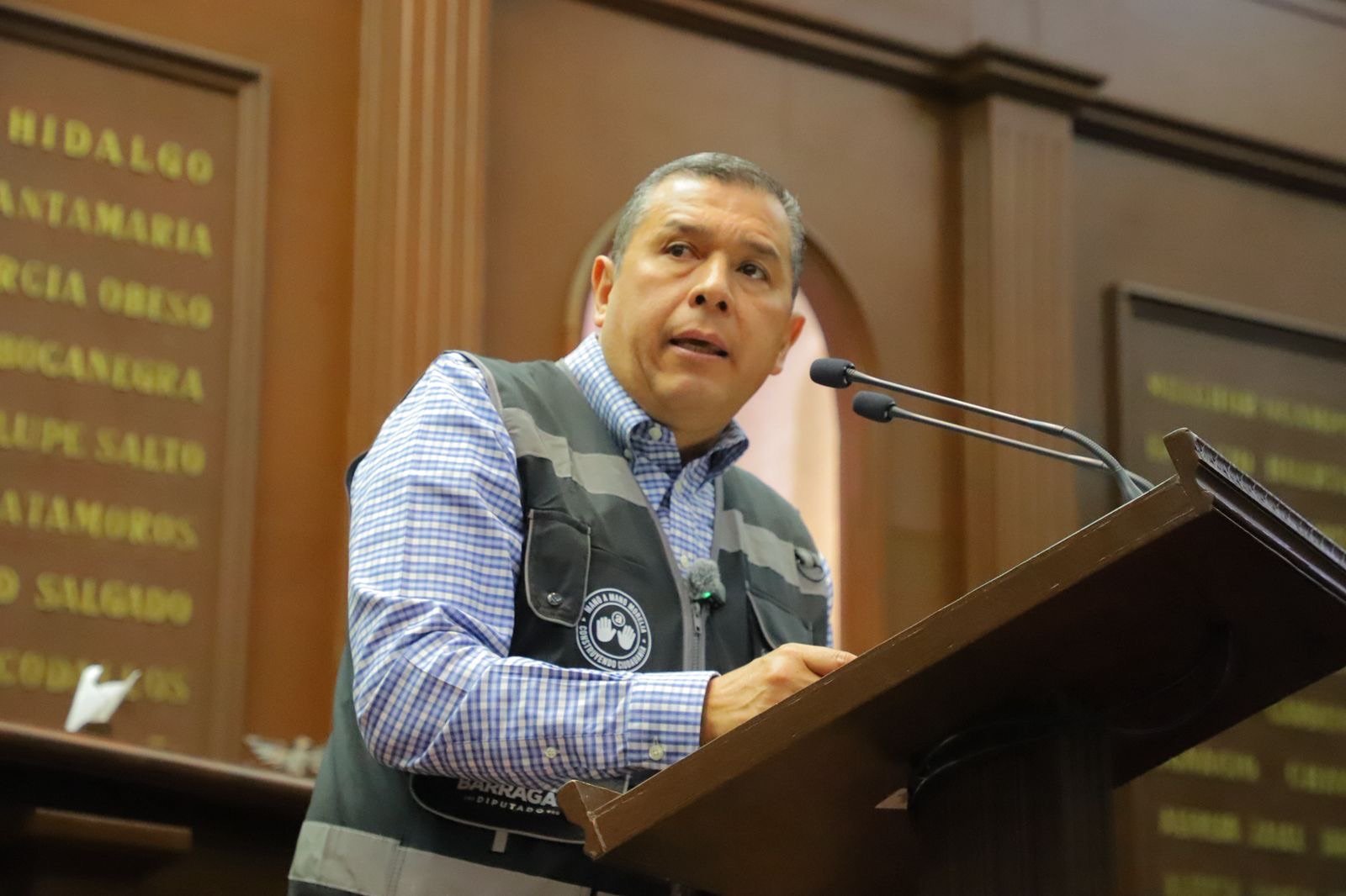 Propone Barragán que quienes busquen gobernar Michoacán antes hayan ganado una elección popular