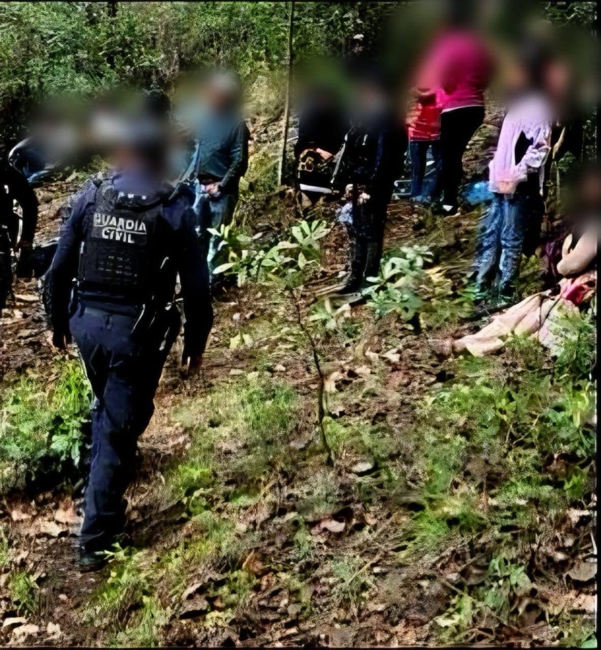Hallan osamenta humana en barranca de la región de Nahuatzen