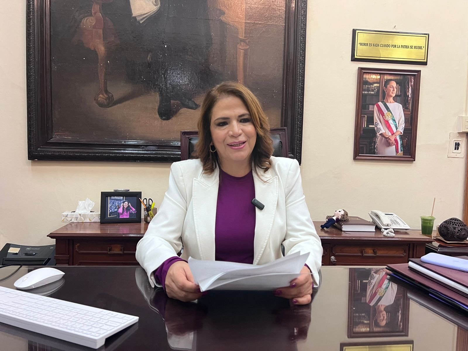 El Congreso del Estado garantiza certidumbre y legalidad para designar la titularidad de la Fiscalía General de Michoacan: Fabiola Alanís