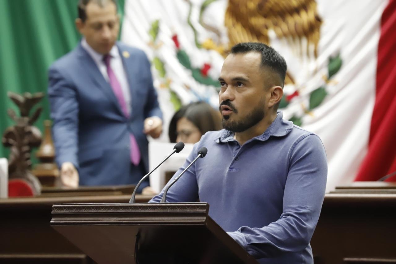 A propuesta del diputado Hugo Rangel, Congreso del Estado pide a Morelia y al CEAC atender el saneamiento del Río Chiquito