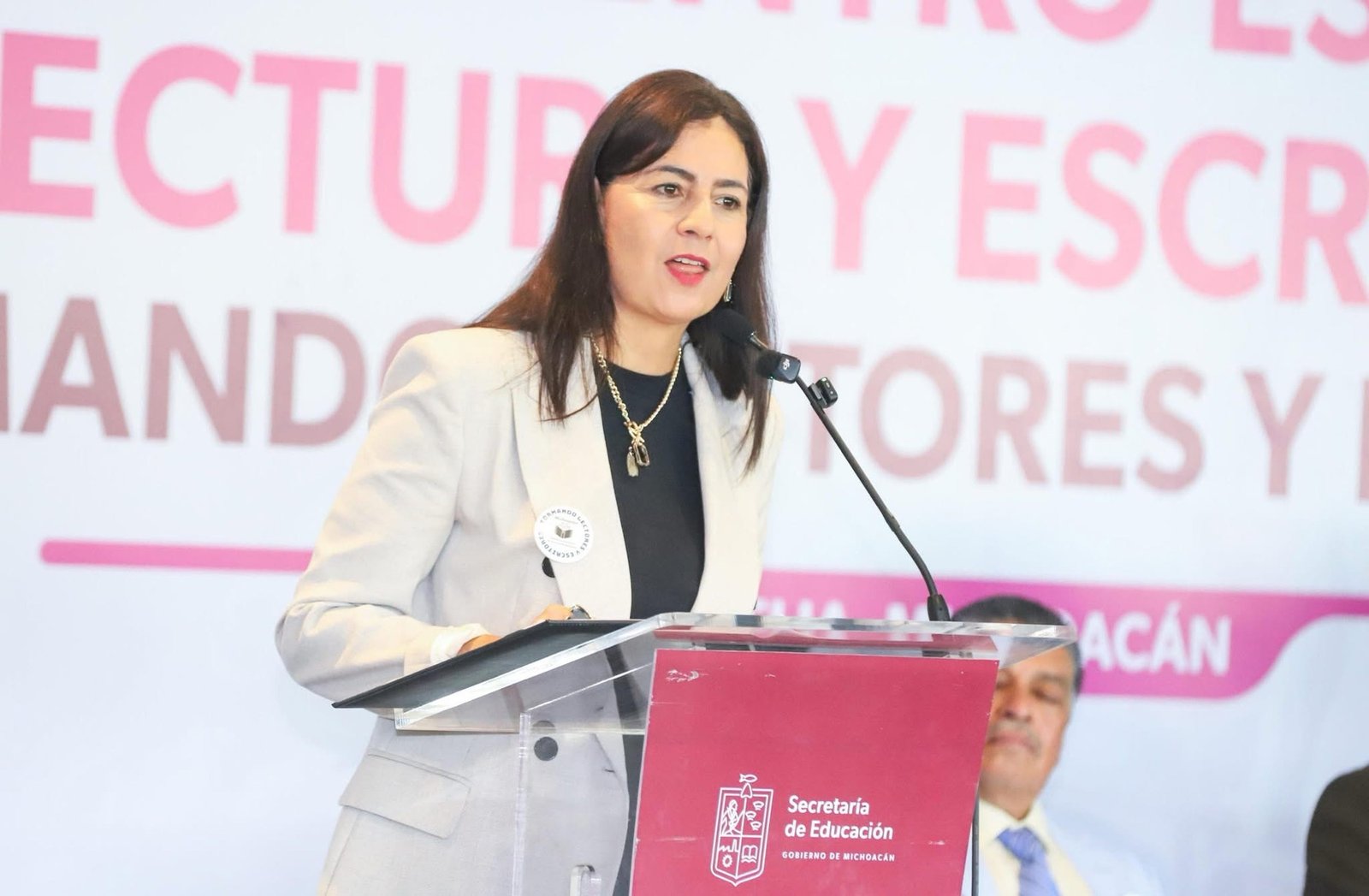 Inaugura Gabriela Molina primer Encuentro Estatal de Lectura y Escritura