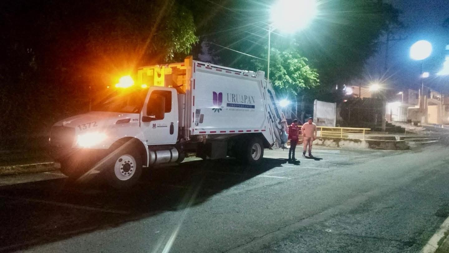 Refuerzan estrategia de recolección de residuos en Uruapan