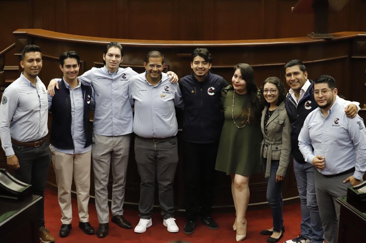 Iniciativas juveniles serán respaldadas por el Grupo Parlamentario del PRD en el Congreso del Estado