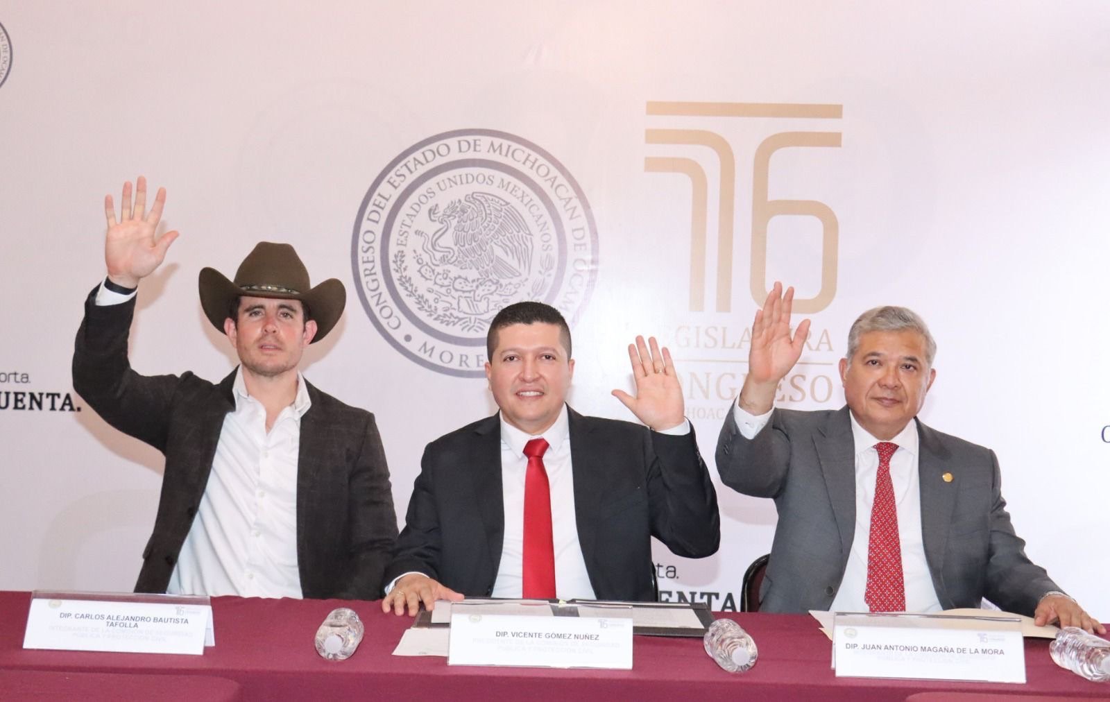 Comisión de Seguridad Pública y PC del Congreso del Estado, reconocerán a bomberos