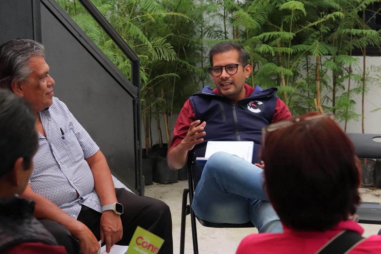 Servir con responsabilidad, es mi compromiso: Conrado Paz