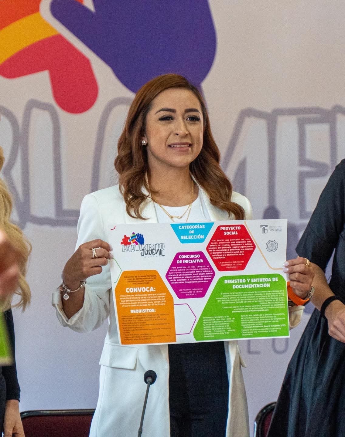 Amplían registro para el Parlamento Juvenil Incluyente 2025 hasta el 26 de septiembre: Grecia Aguilar