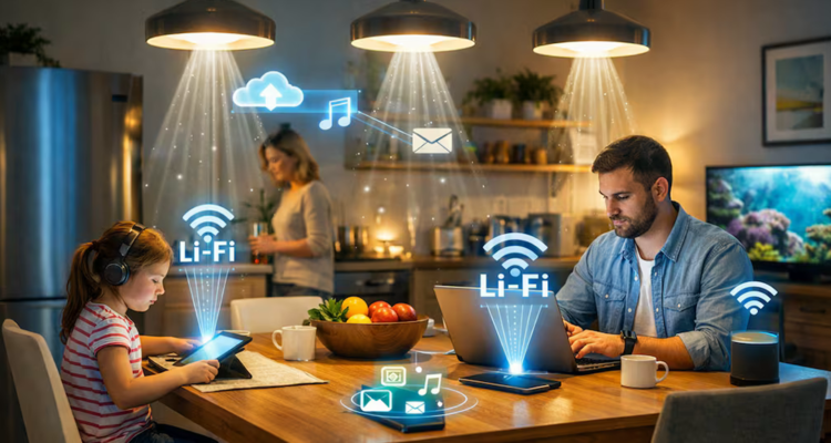 Del aire a la luz: Li-Fi, la tecnología que promete superar al Wi-Fi en velocidad y seguridad