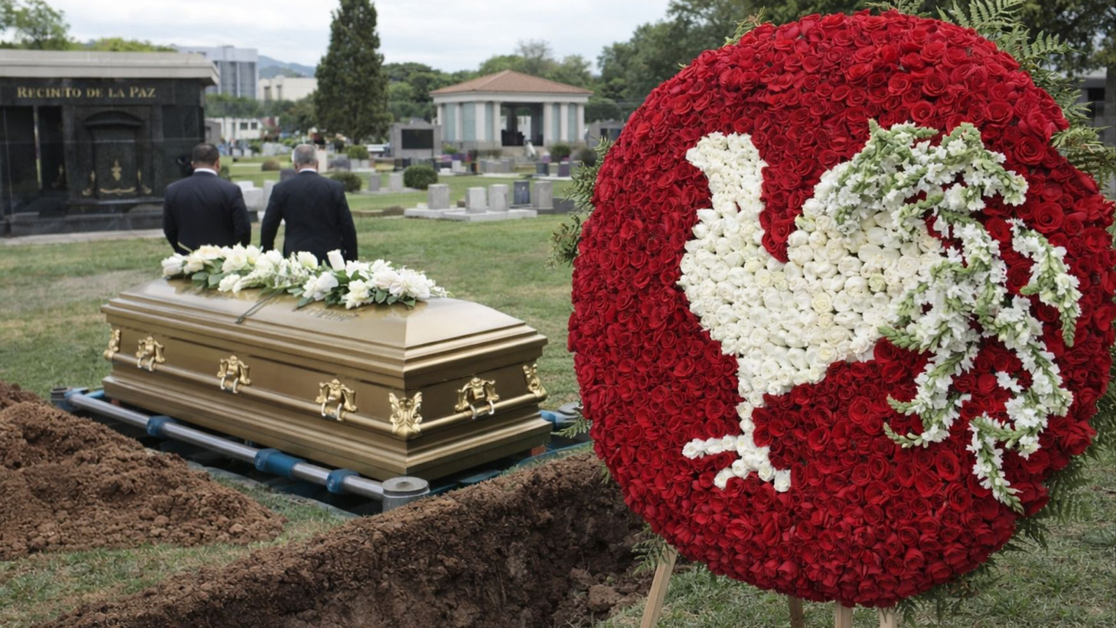 Un gallo entre coronas: el mensaje oculto en el funeral de “El Mencho”