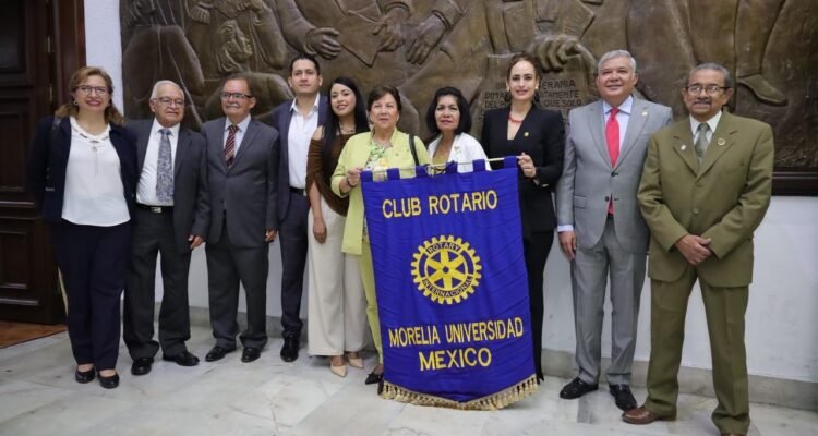 Sandra Arreola propone declarar el 23 de abril como “Día Estatal del Rotarismo” en Michoacán