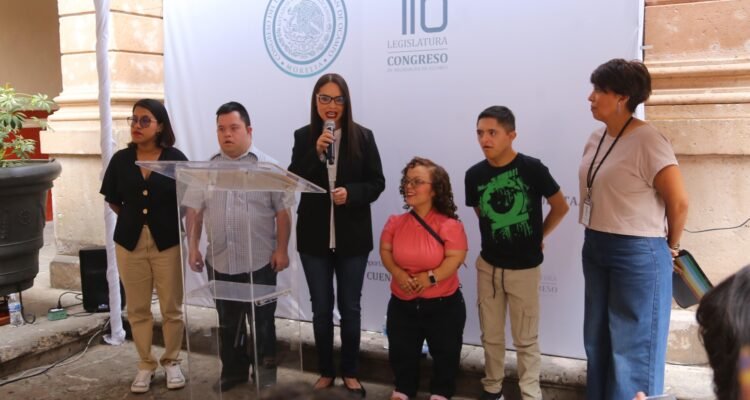 Vamos a institucionalizar el Parlamento con Perspectiva de Discapacidad: Nalleli Pedraza