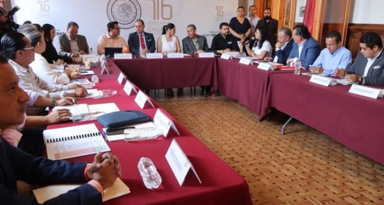 Instala Congreso Mesa de trabajo en materia electoral