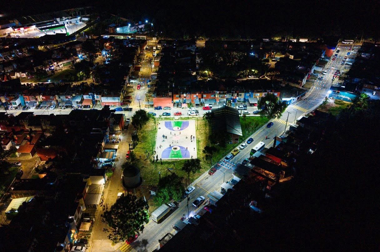Mejoran espacios públicos en Real de Santa Rosa