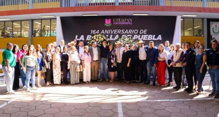 Conmemoran en Uruapan el 164 Aniversario de la Batalla de Puebla